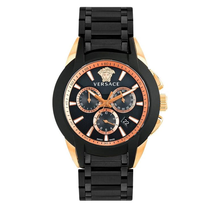 VEM800418 Character Round Chronograph Watch For Men