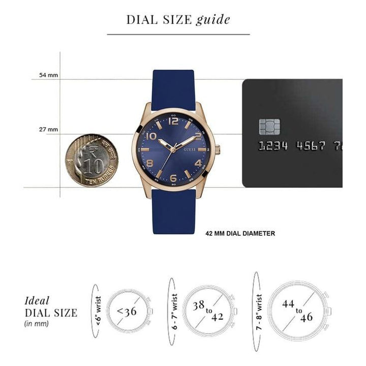 GUESS GW0805G3 Monte Analog Watch for Men