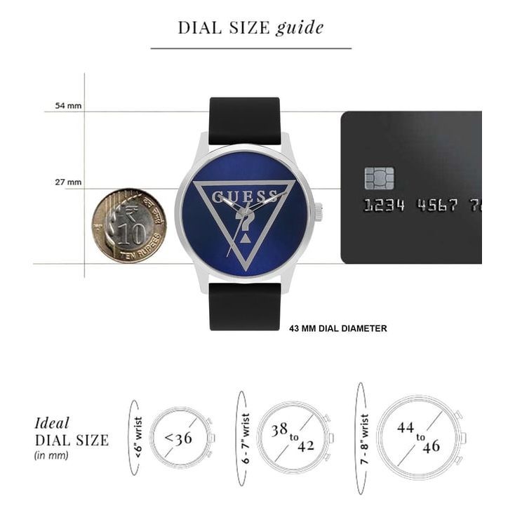 GUESS U1409G1M Tri Craze Analog Watch for Men