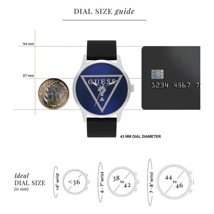 GUESS U1409G1M Tri Craze Analog Watch for Men