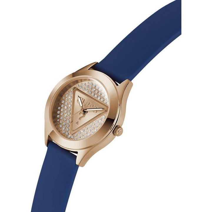 GUESS GW0745L4 Glitz Plaque Analog Watch for Women