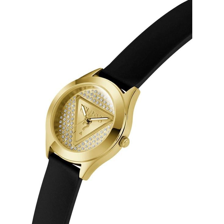 GUESS GW0745L5 Glitz Plaque Analog Watch for Women