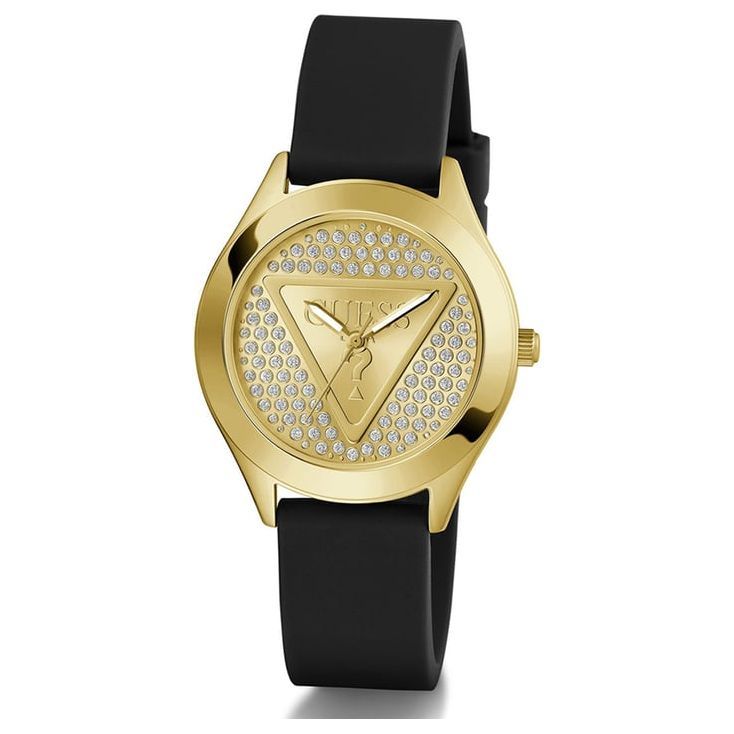 GUESS GW0745L5 Glitz Plaque Analog Watch for Women