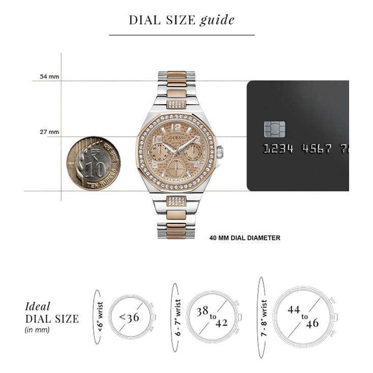 GUESS GW0777L3 Lady Empire Analog Watch for Women