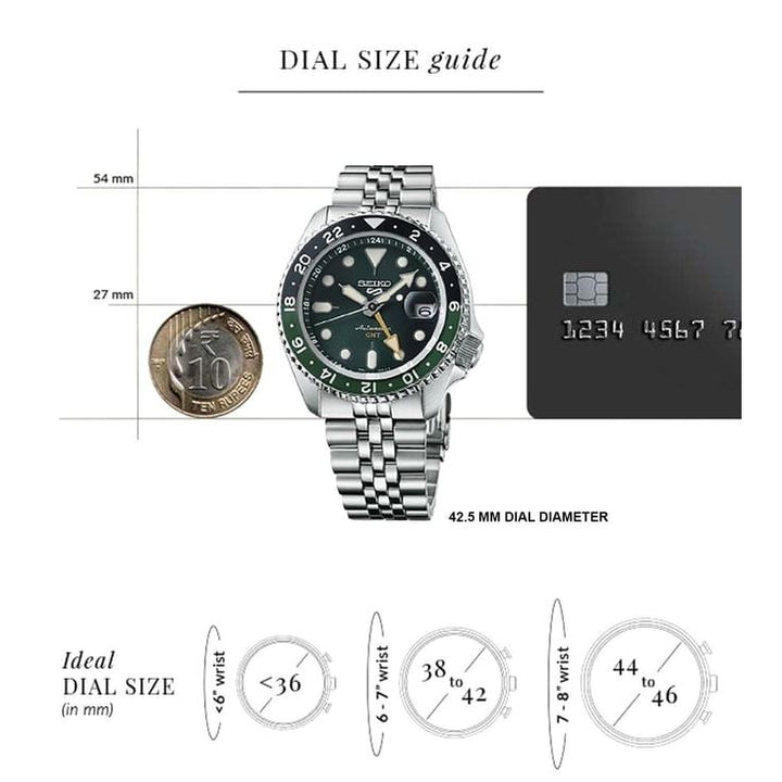 SSK035K1 5 Sports SKX GMT Automatic Watch for Men