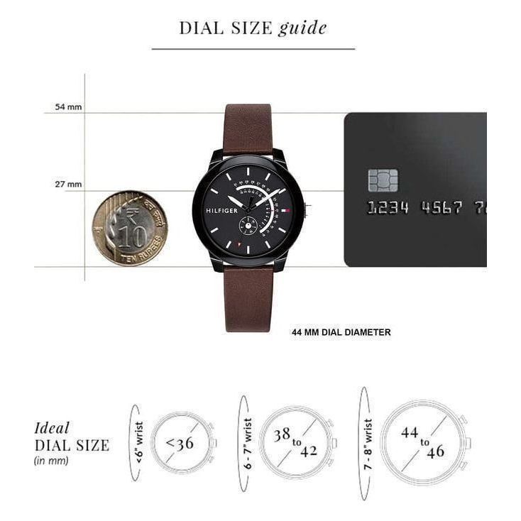 TOMMY HILFIGER NETH1791478W Denim Analog Watch for Men