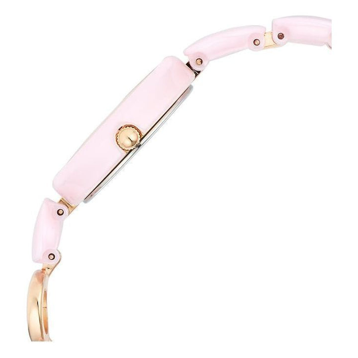 Titan 95146KD07 Ceramic s Upgrades Analog Watch for Women