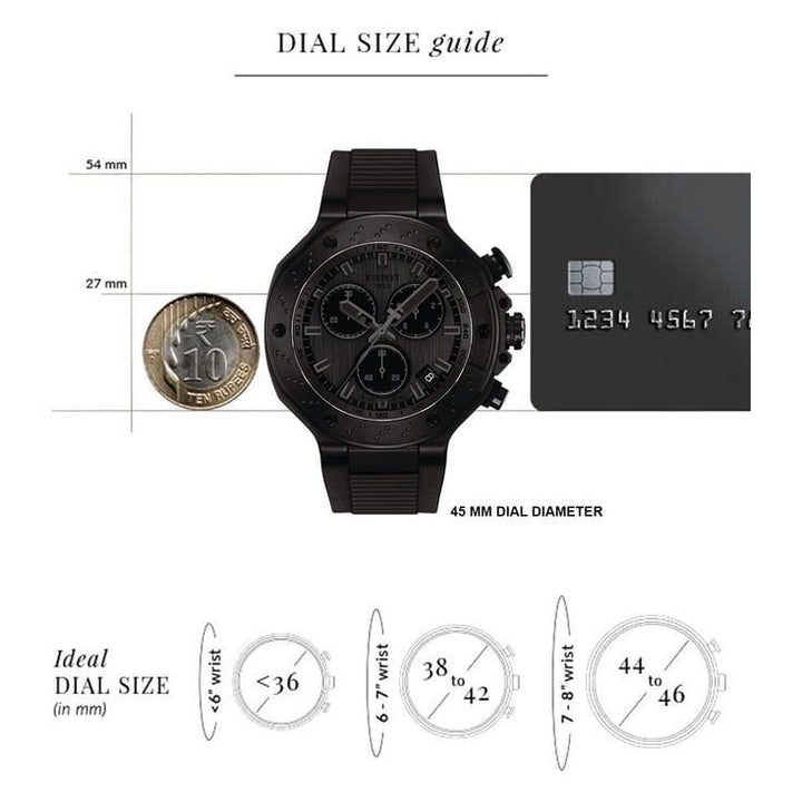 Tissot T1414173706100 T-Sport T-Race Chronograph Watch for Men