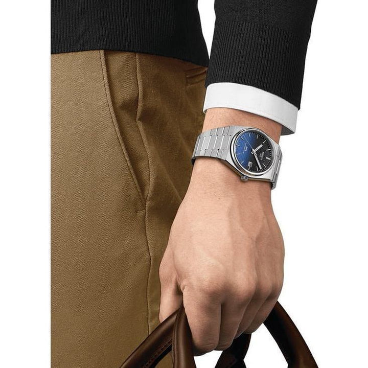 Tissot T1374071105101 T-Classic PRX Powermatic 80 Automatic Watch for Men