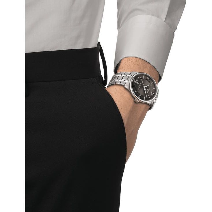 Tissot T1394071106800 T-Classic Chemin Des Tourelles Powermatic 80 Automatic Watch for Men