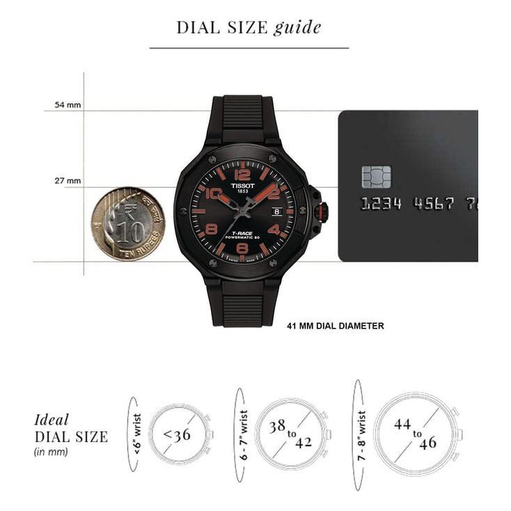 Tissot T1418073705700 T-Sport T-Race Powermatic 80 Automatic Watch for Men