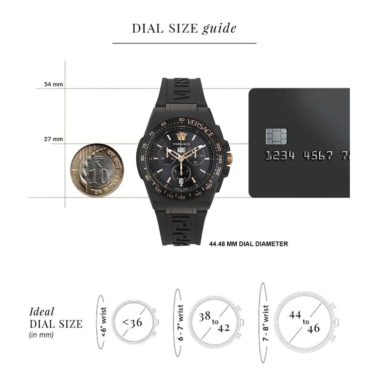 VE7H00323 Greca Extreme Analog Watch for Men