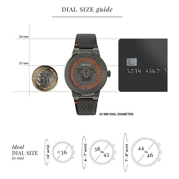 Versace VE7E00323 Medusa Infinite Gent Analog Watch for Men