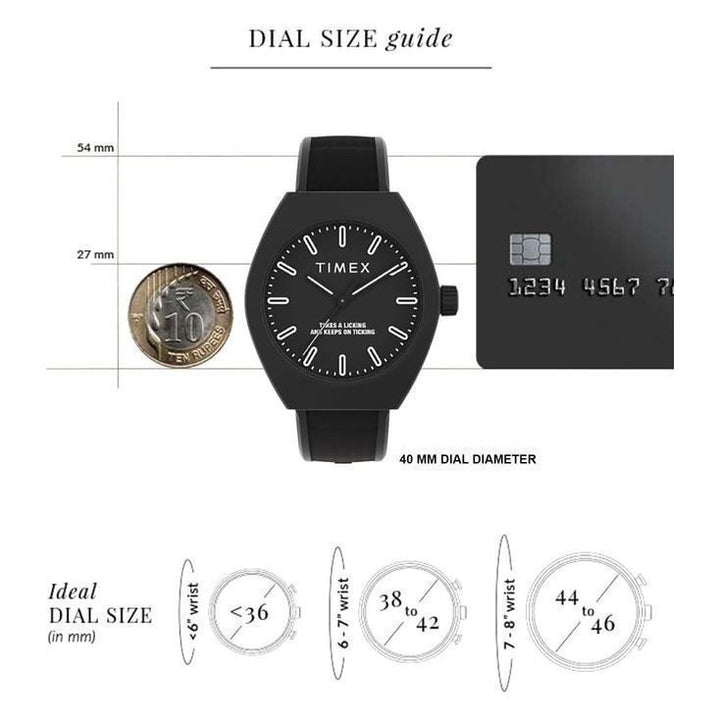 TIMEX TW2W42100UJ Trend Analog Watch for Unisex