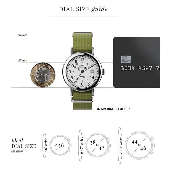 TIMEX TW2W85600UJ Weekender Main Line Analog Watch for Unisex