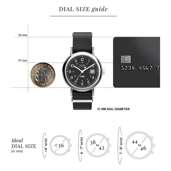 TIMEX TW2W85700UJ Weekender Main Line Analog Watch for Unisex