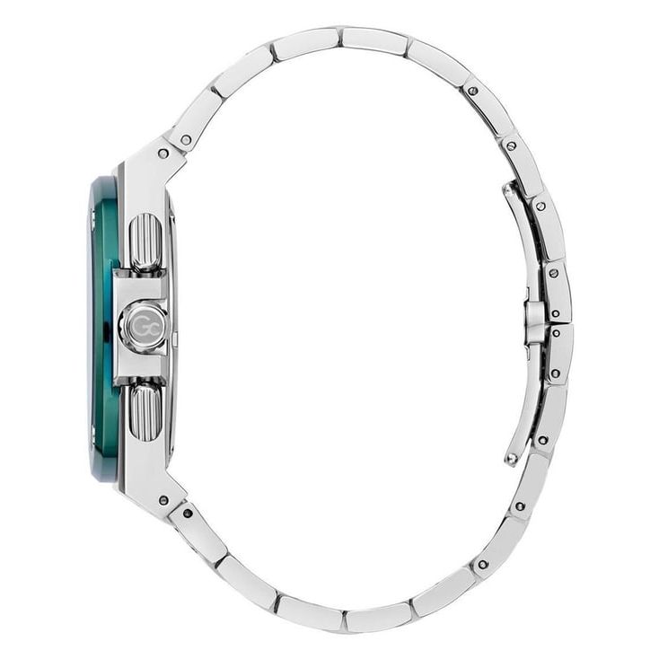 Guess Collection Coussin Shape Grey Coussin Dial Analog Men Watch Y99022G5MF