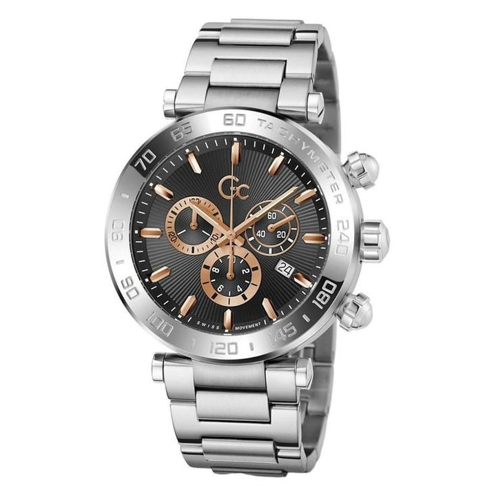 Guess Collection Select Black Round Dial Analog Men Watch Z50001G7MF