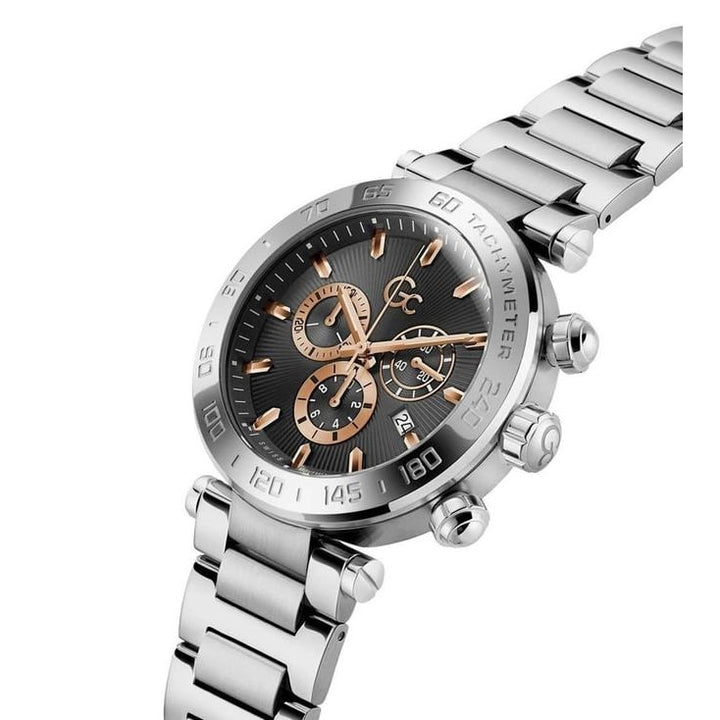 Guess Collection Select Black Round Dial Analog Men Watch Z50001G7MF