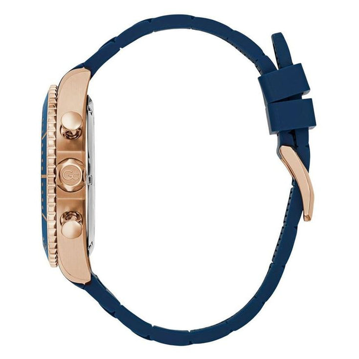 Guess Collection SpeedRacer Blue Round Dial Analog Men Watch Z51001G7MF