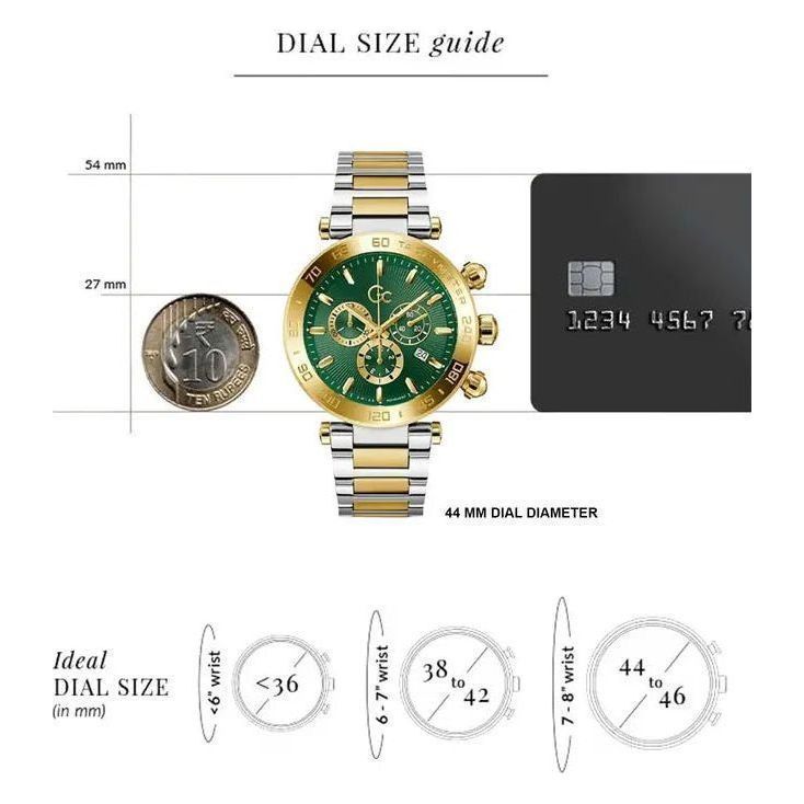 GC Z50004G9MF Select Chronograph Watch for Men