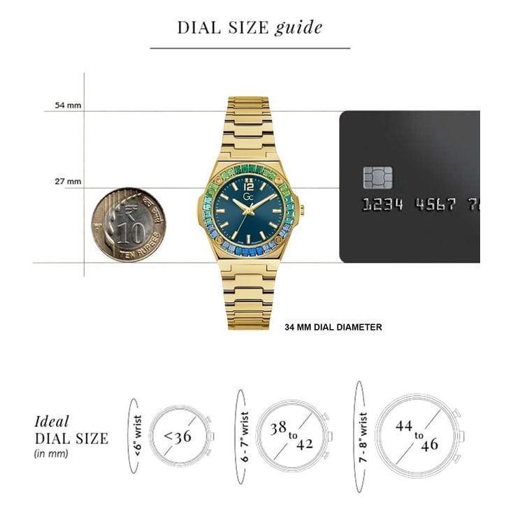 Gc Z34007L7MF Idol Lady Analog Watch for Women