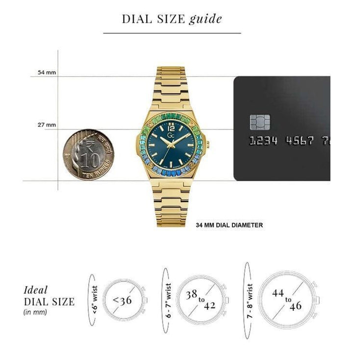 Gc Z34007L7MF Idol Lady Analog Watch for Women