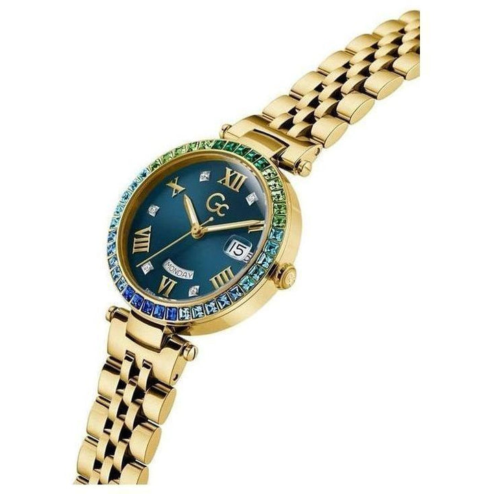 Gc Z01021L7MF Flair Crystal Analog Watch for Women