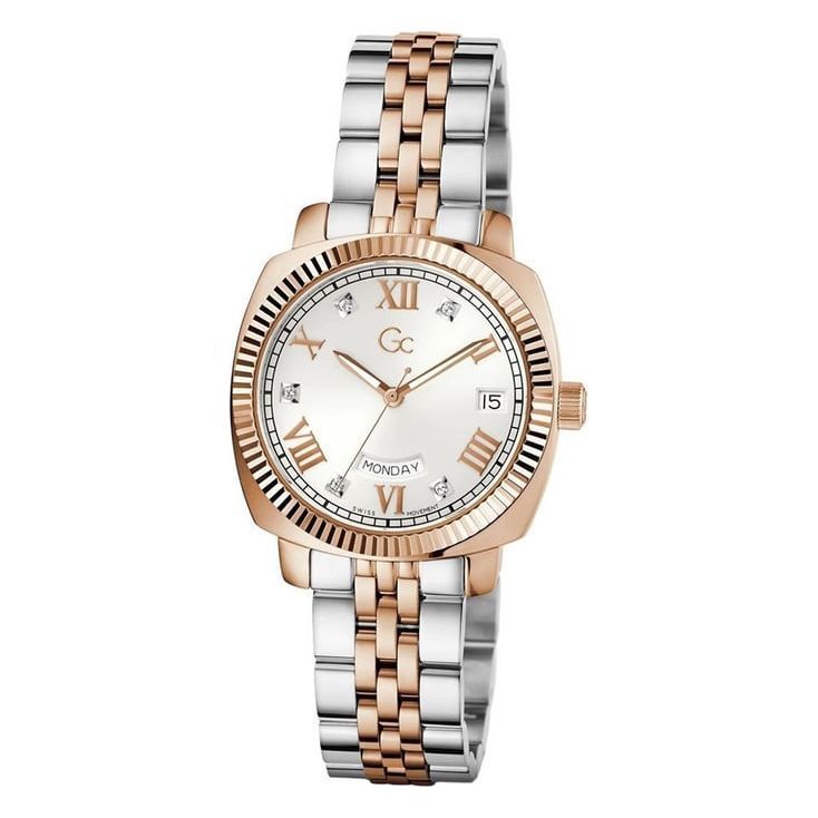 Gc Z44003L1MF Flair Coussin Lady Analog Watch for Women