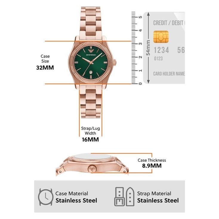 Emporio Armani Analog Watch for Women AR11639