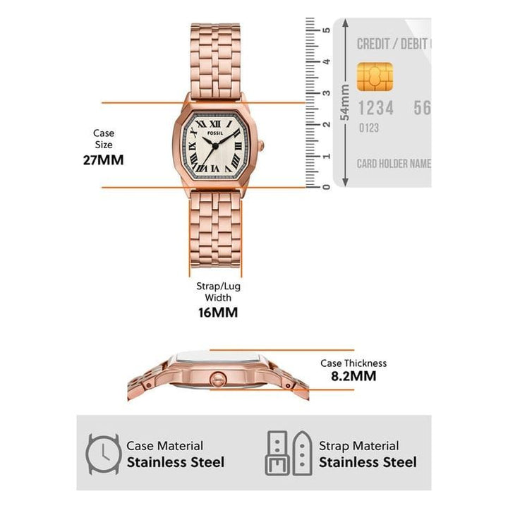 Fossil Harlow Analog Watch for Women ‌ ES5386