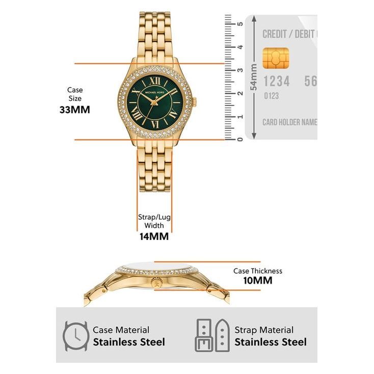 Michael Kors Harlowe Analog Watch for Women MK4870