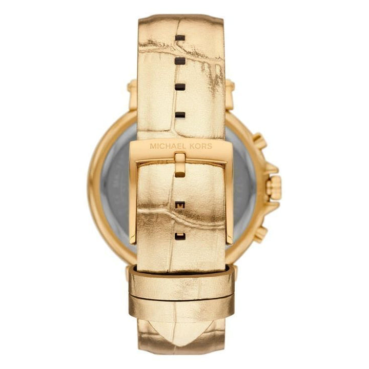 Michael Kors MK7508 Maren Chronograph Watch for Women - Elegant Gold Design