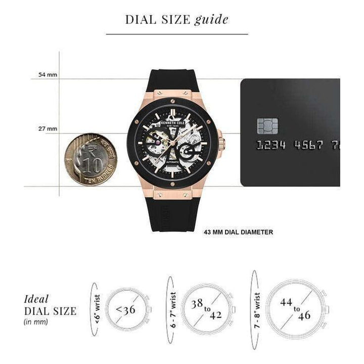 Kenneth Cole Fall Analog Watch for Men  KCWGZ0063902MN