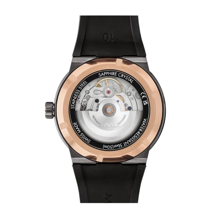 Bold Fusion Automatic Swiss Auto Transparent Round Dial Men's Watch - 3601248