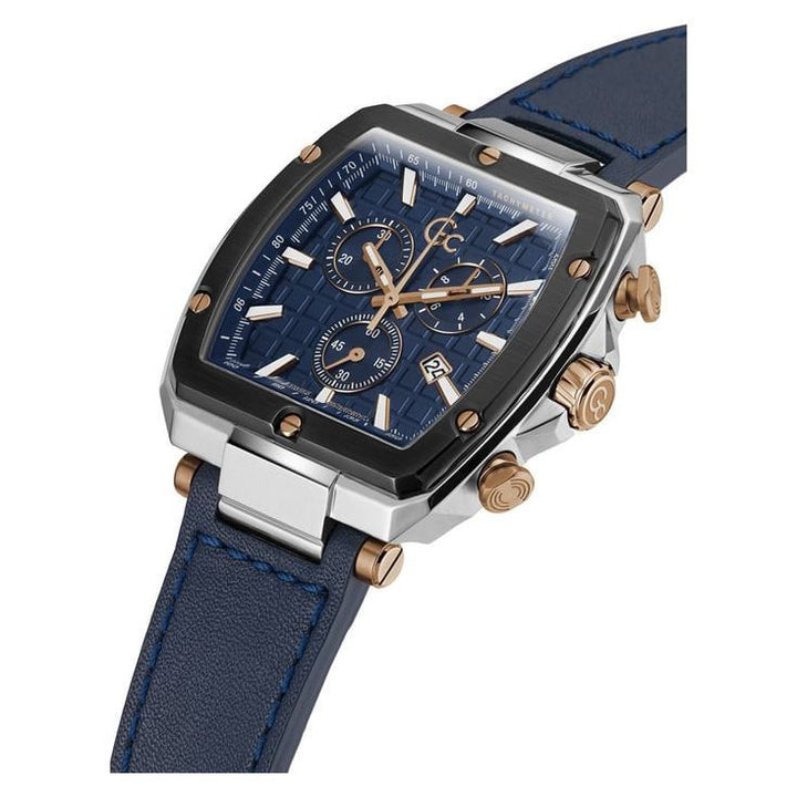 Gc Spirit Tonneau Men Quartz Chronograph Date