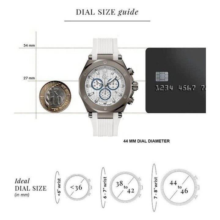 Gc Legacy Men Quartz Chronograph Date