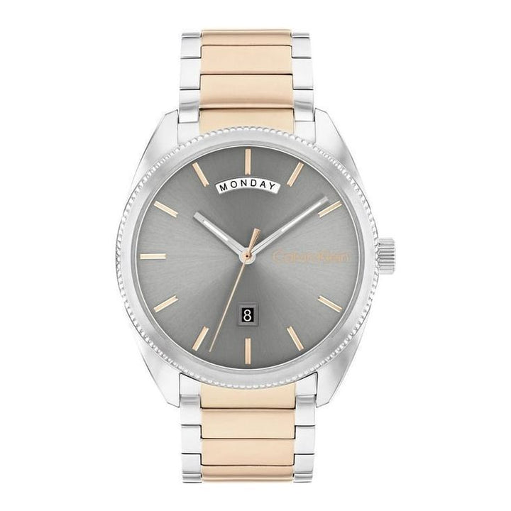 CALVIN KLEIN Men Progress Quartz Date