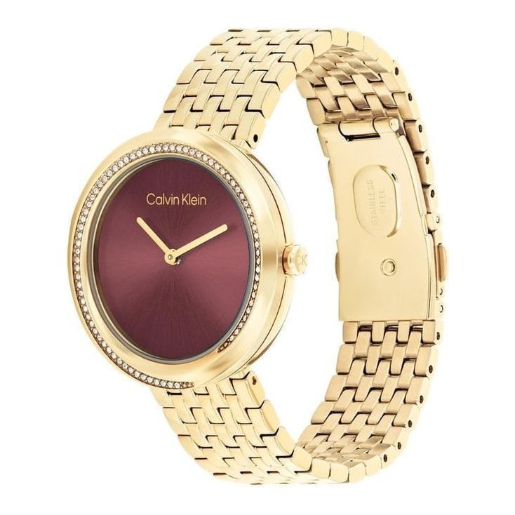 CALVIN KLEIN Men Twisted Bezel Quartz