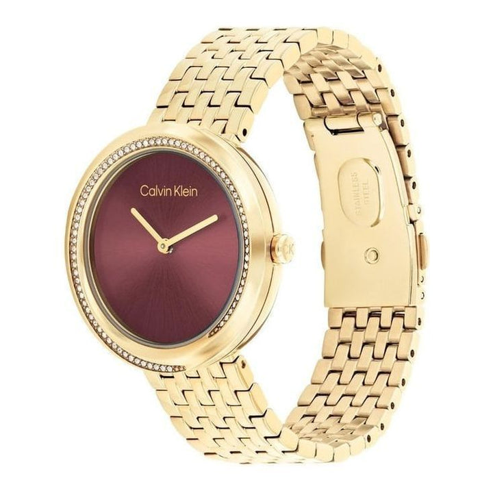 CALVIN KLEIN Men Twisted Bezel Quartz