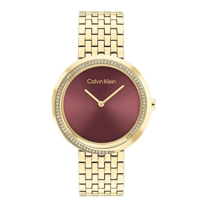 CALVIN KLEIN Men Twisted Bezel Quartz