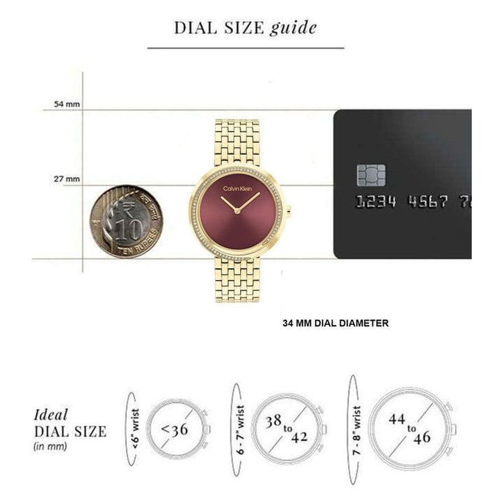 CALVIN KLEIN Men Twisted Bezel Quartz