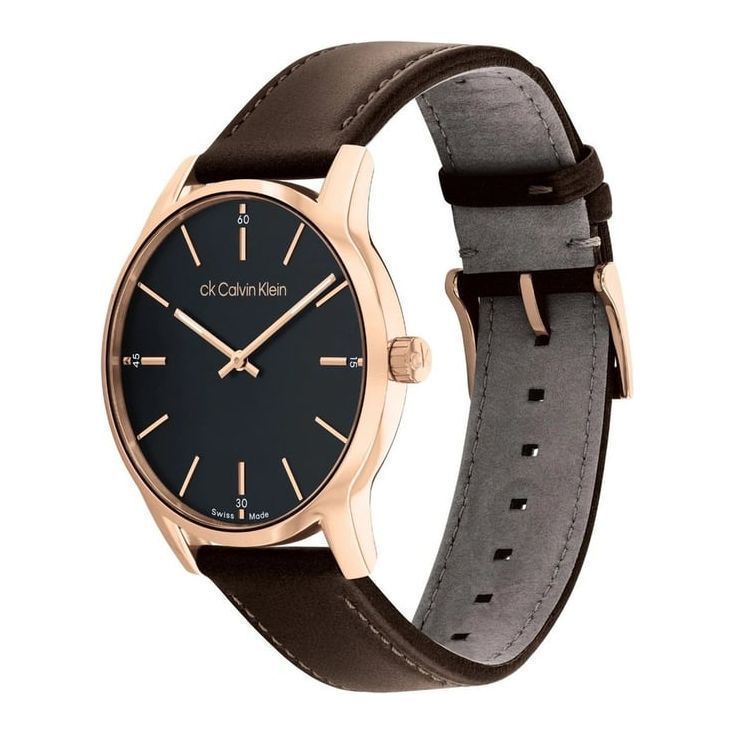 CALVIN KLEIN Men Swiss Dressed Quartz