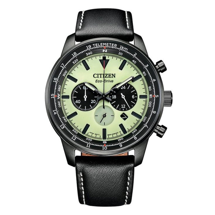 Eco Drive Men Chronograph