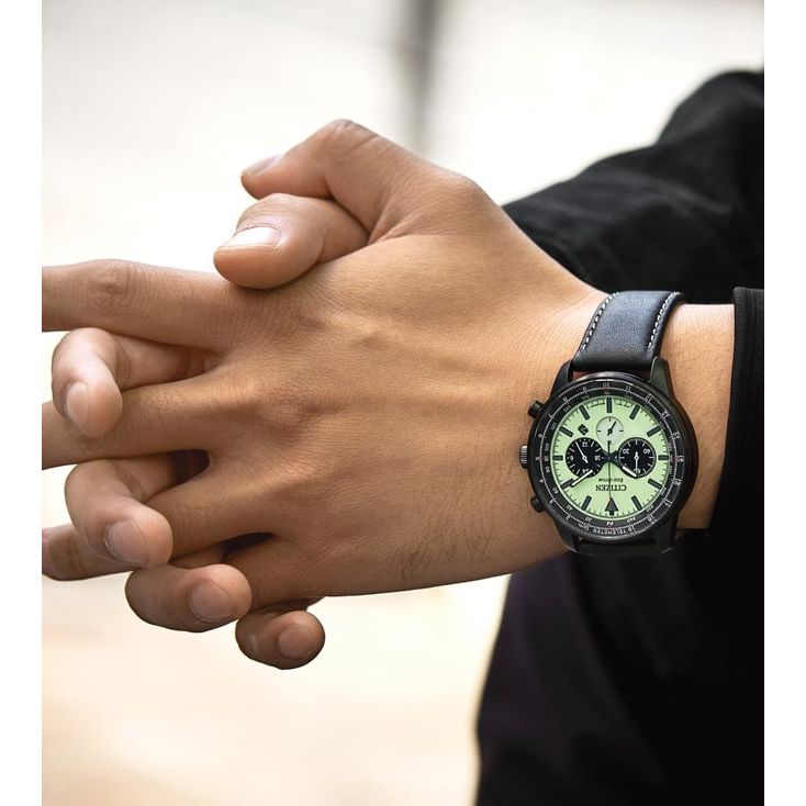 Eco Drive Men Chronograph