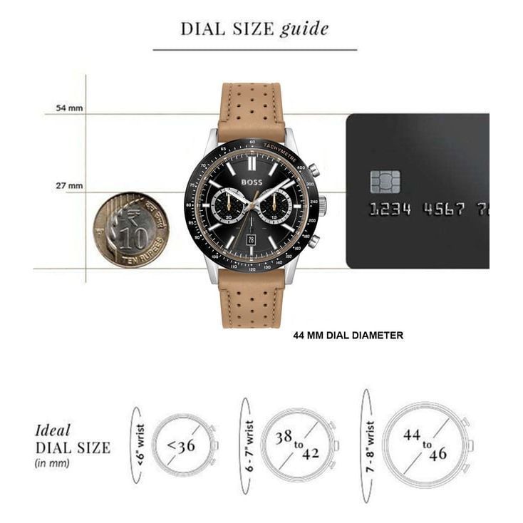 BOSS Allure Men Quartz Tachymeter, Chronograph