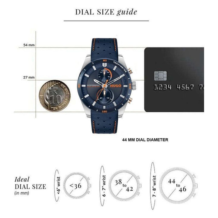 HUGO Fast Men Quartz Tachymeter, Chronograph