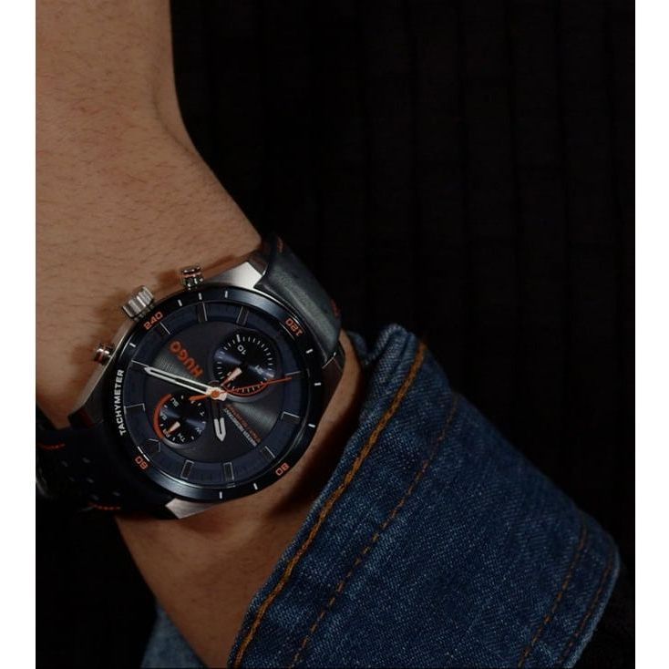 HUGO Fast Men Quartz Tachymeter, Chronograph