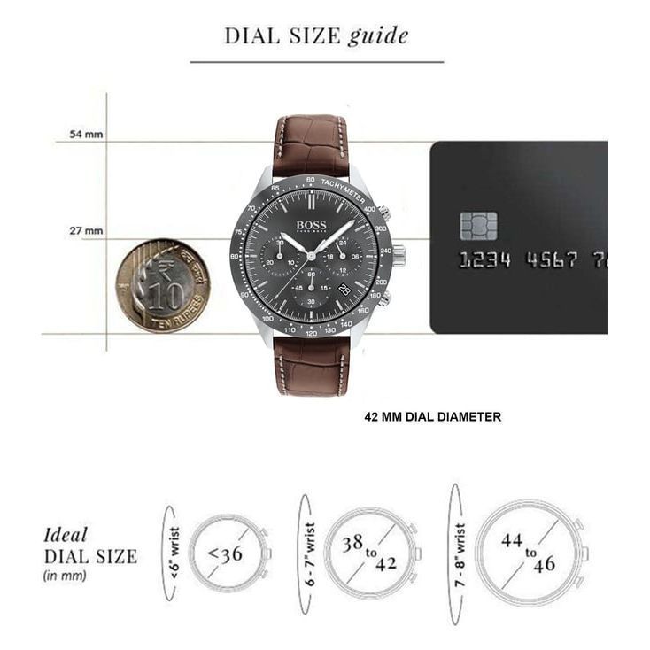 BOSS Talent Men Quartz Tachymeter, Chronograph