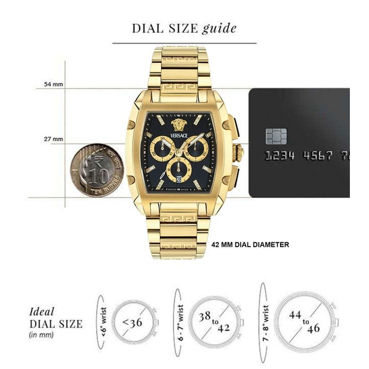 Dominus Men Quartz Chronograph Date